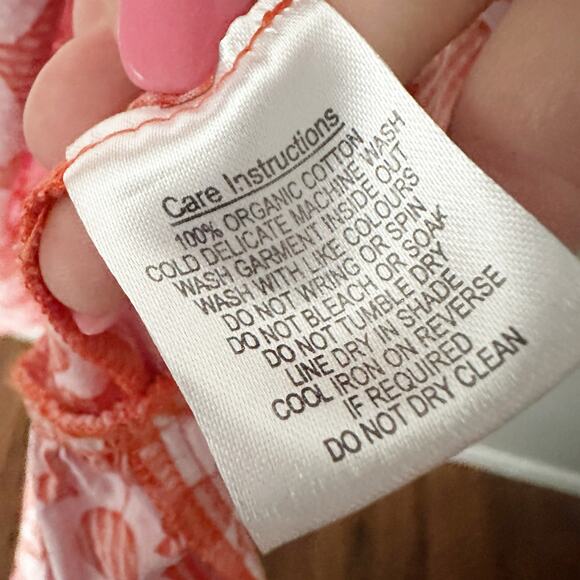 Princess Highway Babette Mini Dress Organic Cotton Long sleeve women’s size 12 - Picture 7 of 13